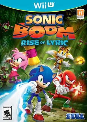 Sonic Boom - Rise of Lyric - Box Art - WiiU